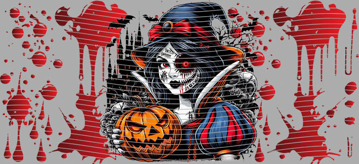 16oz Halloween-J12-966